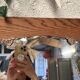 Antique freestanding mirror
