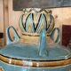 1970s ceramic floor vase, vintage decor, H 56 cm
