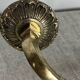 Pair of wall candle holders in bronze