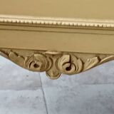 Antique small side table, Louis XVI style chest of drawers