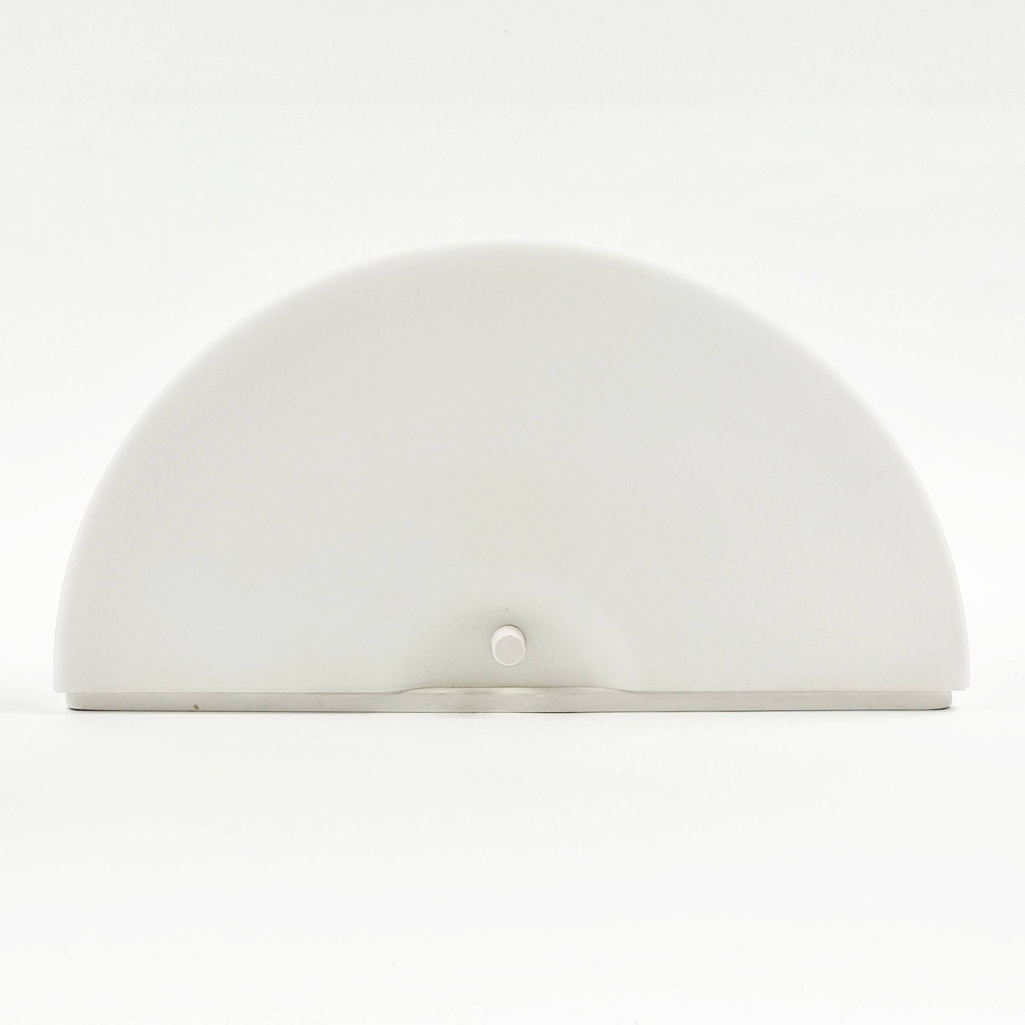 Pair of Mid-Century Modern Opaline Glass Wall Lights/Sconces from Limburg, Germany, 1970s