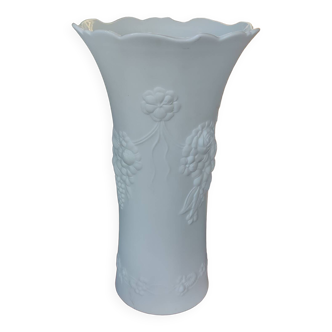 Ancien grand vase en porcelaine biscuit kaiser germany