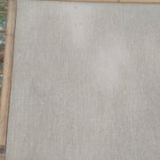 Table basse ancien en rotin vintage
