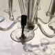 Murano glass chandelier shaped old drop 6 vintage branches