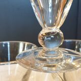 Five art deco glasses