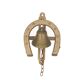 Brass bell with horseshoe, 70s
