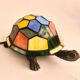 Tiffany Style lamp in the shape of a turtle from the 1980s.