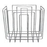 Vintage Chrome Magazine Rack in the style of Willi Glaeser, 1980s