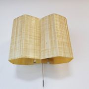 Molecular Double Light Honeycomb Flush Mounts in Fiberglass, 1950s, Set of 2