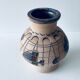 Ceramic vase decoration fish