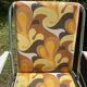 Folding camping chair, 70s garden armchair