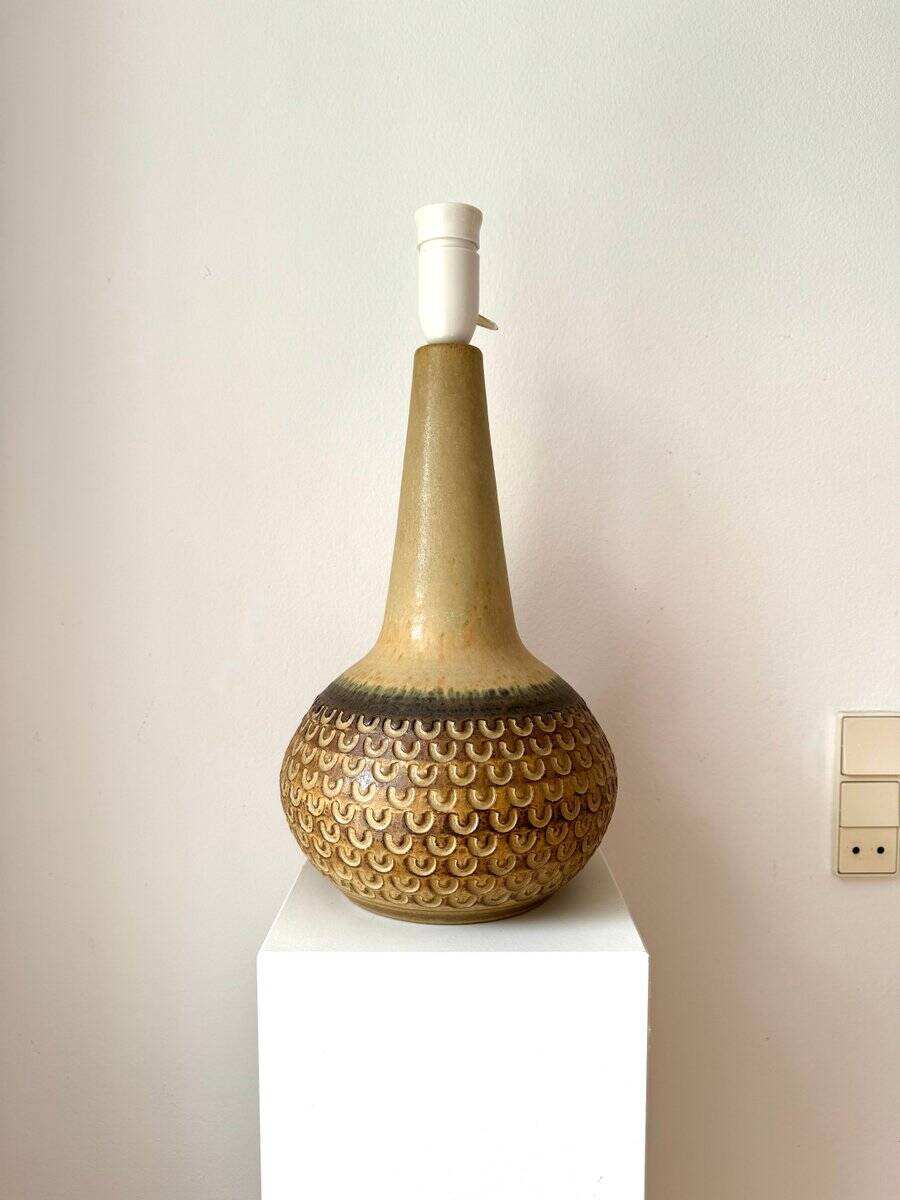 Table or floor lamp by Einar Johansen for Søholm Stentøj, Denmark, 1960s