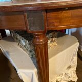 Mahogany oval table