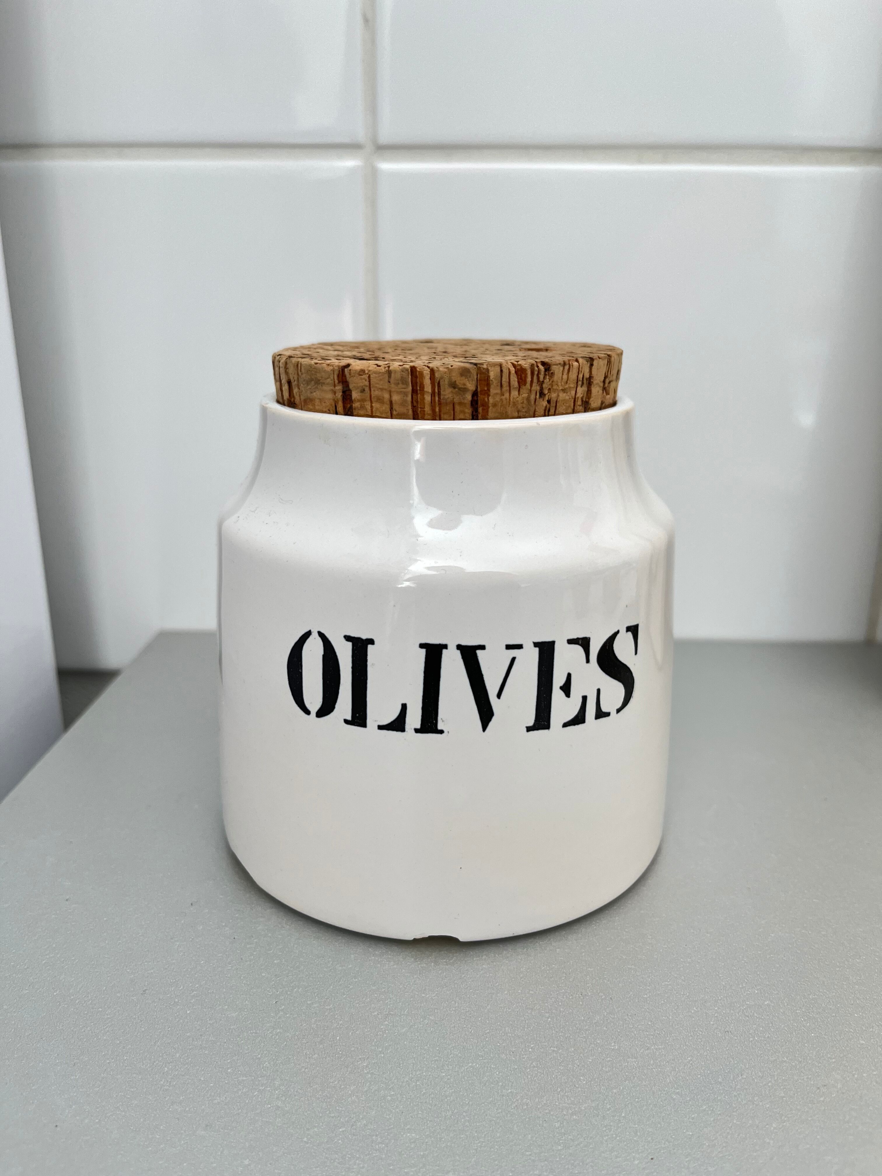 Charolles ceramic “olive” pot