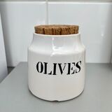 Charolles ceramic “olive” pot