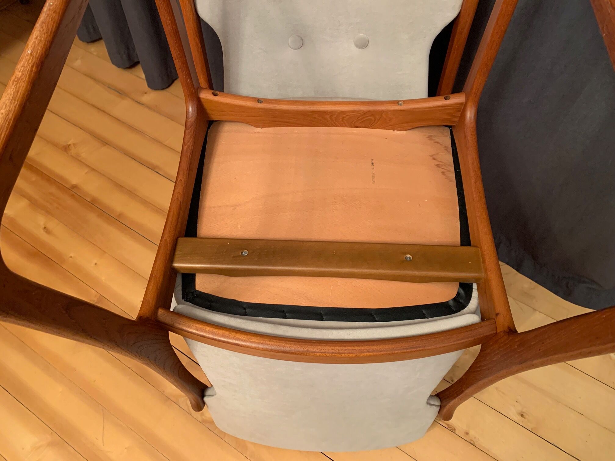 Set of four Vamdrup Stolefabrik chairs, Denmark, 1960s