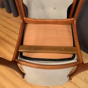 Ensemble de quatre chaises Vamdrup Stolefabrik, Danemark, années 1960