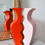 Vase bi-colore