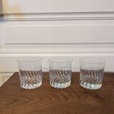 3 whisky glasses