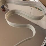 Strap HAY Round Mirror - anthracite - 70 cm