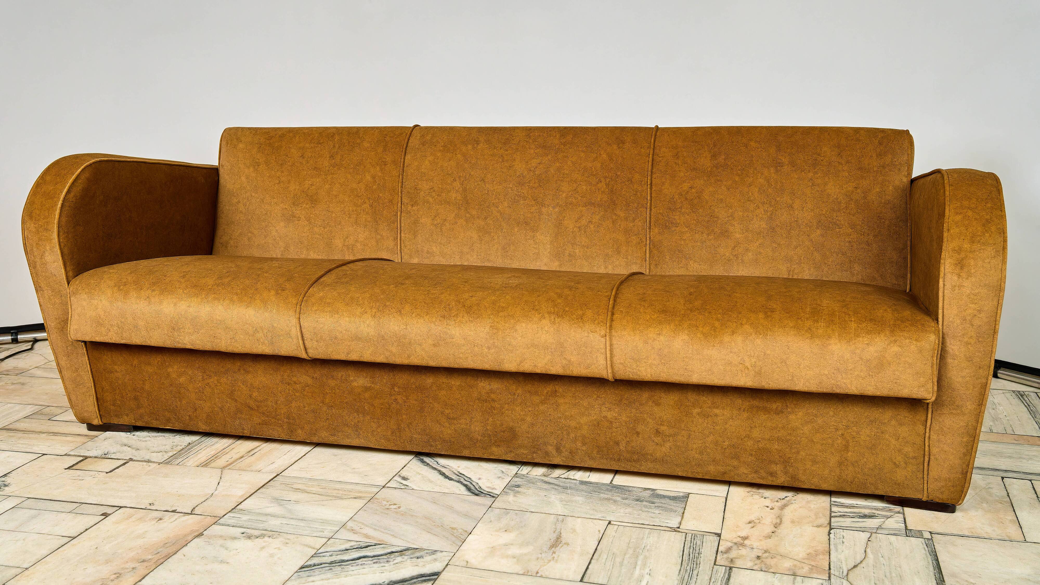 Catalogue art deco sofa H-363 designed by Jindrich Halabala for UP Zavody.