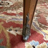 Louis XV style coffee table in cherry wood.