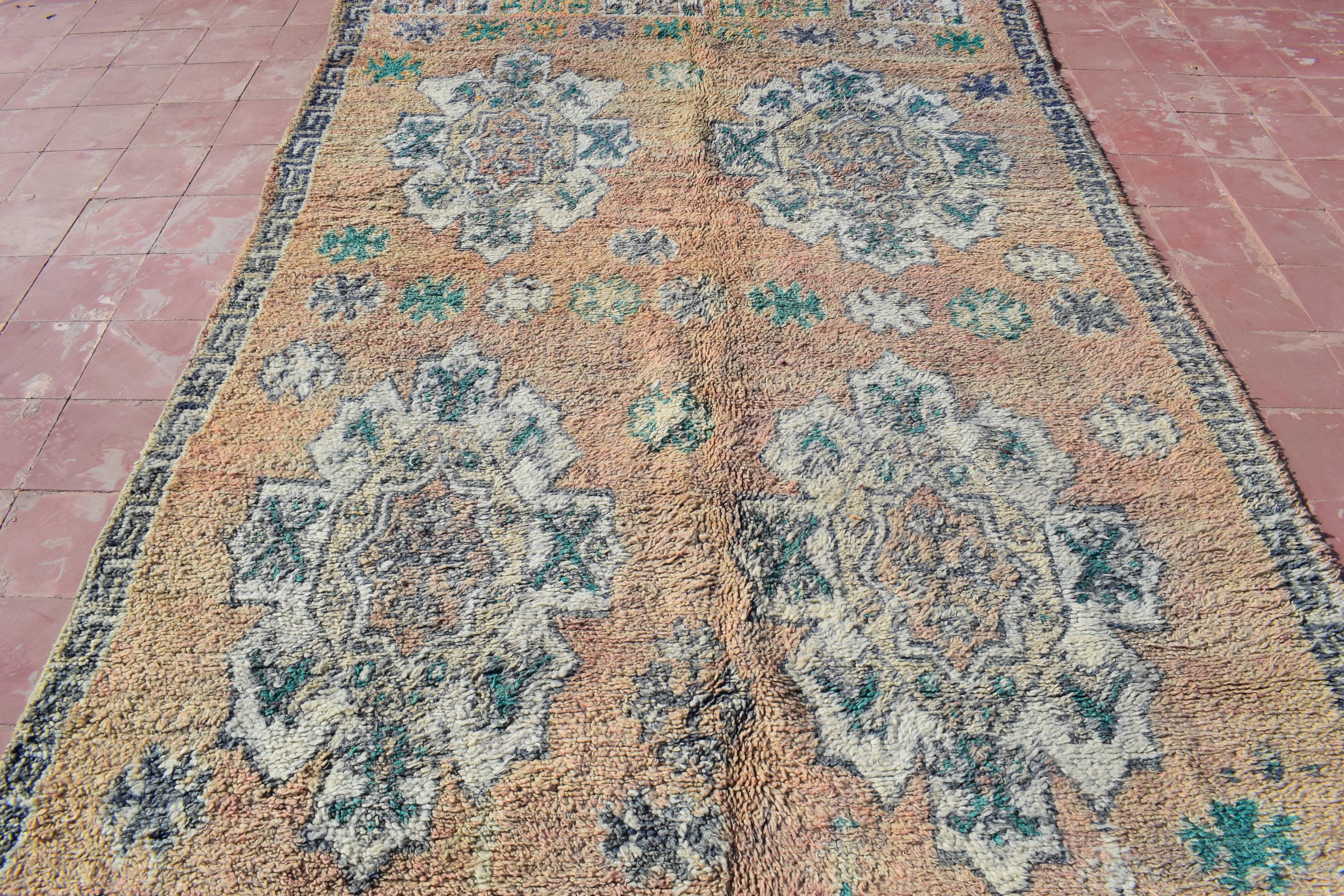 Berber rug boujaad vintage atlas 185x315cm
