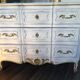 Patinated royal chest of drawers Louis XV style