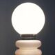 Mid-century space age glass floor lamp by Carlo Nason for JBS, 1960s.