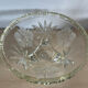 Art Deco tripod bowl in engraved glass