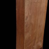 Vintage library shelf with compass base