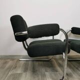 Mid-century restored armchairs