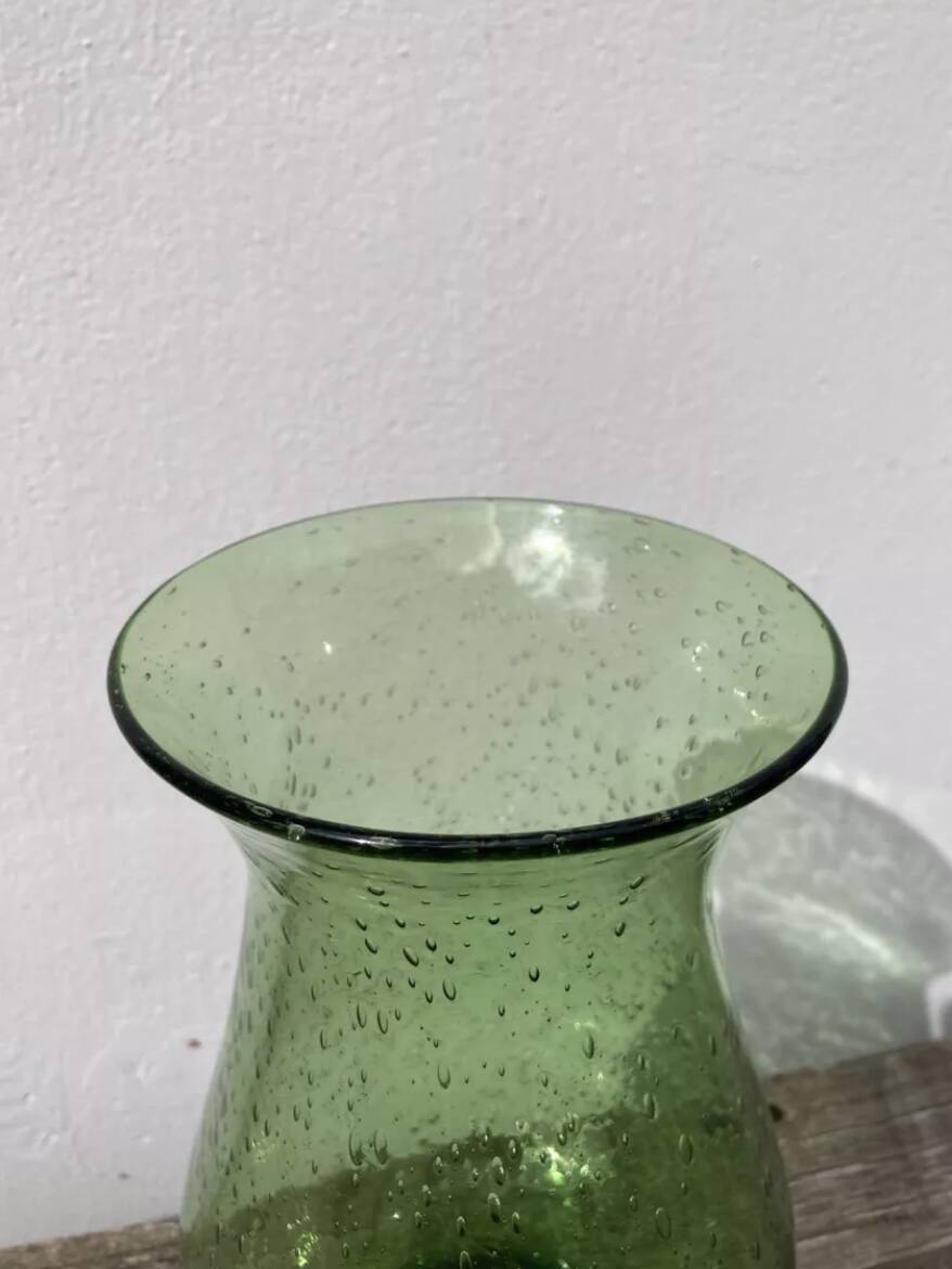 Vase photophore en verre Biot