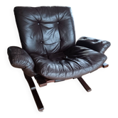 Fauteuil kengu designer elsa et nordhal solheim  pour rikken année 60