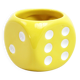 Dice Shaped Ceramic Pot