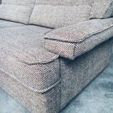 Mid-Century Modern Boucle 3 Seat Sofa, Italy, 1970s