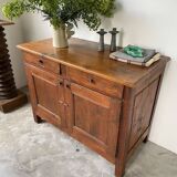 Jam cabinet, folk art furniture, oak, 19th century