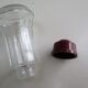 Glass and Bakelite art deco salière