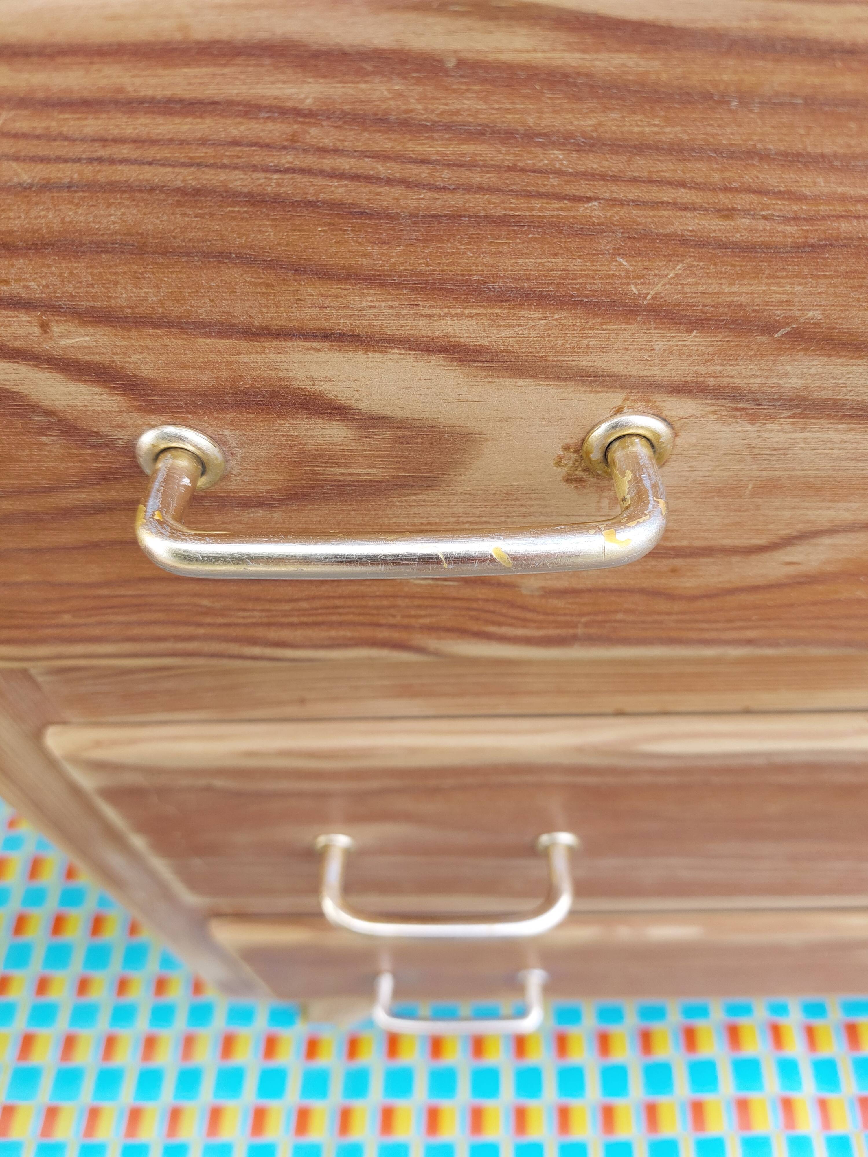 Sanded chest of drawers