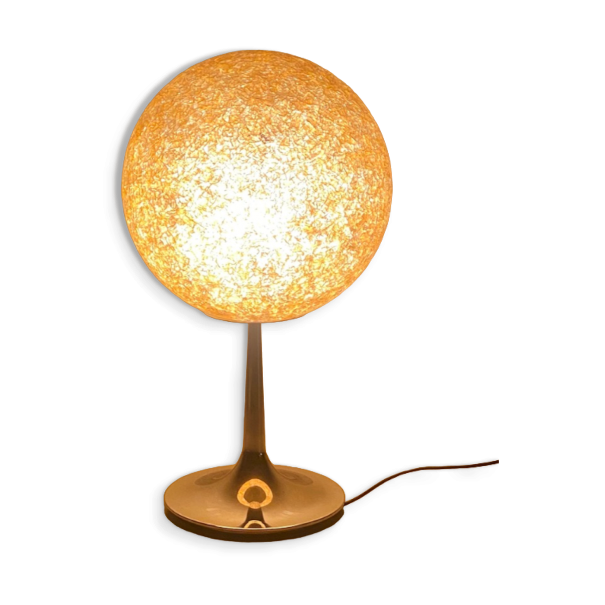 Space age ball lamp in methacrylate italy 1970