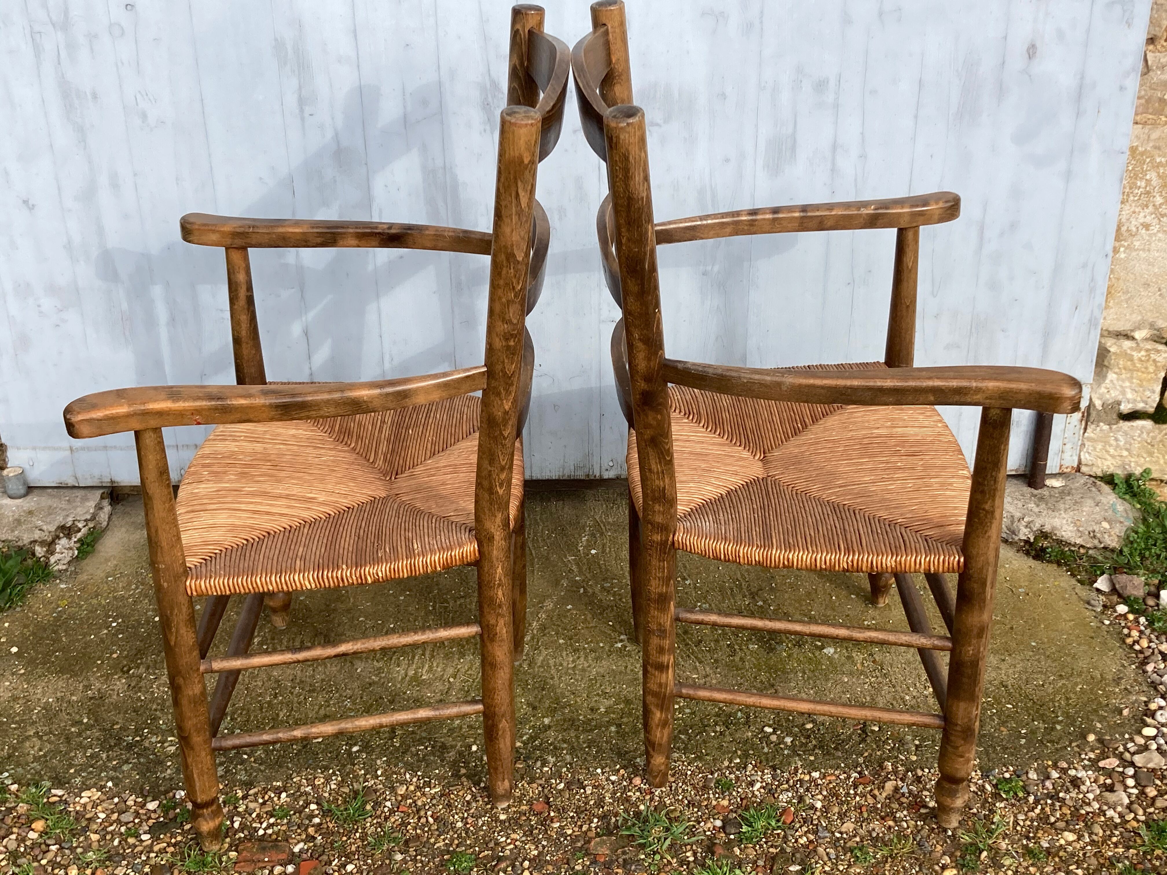 Pair of 'good woman' chairs