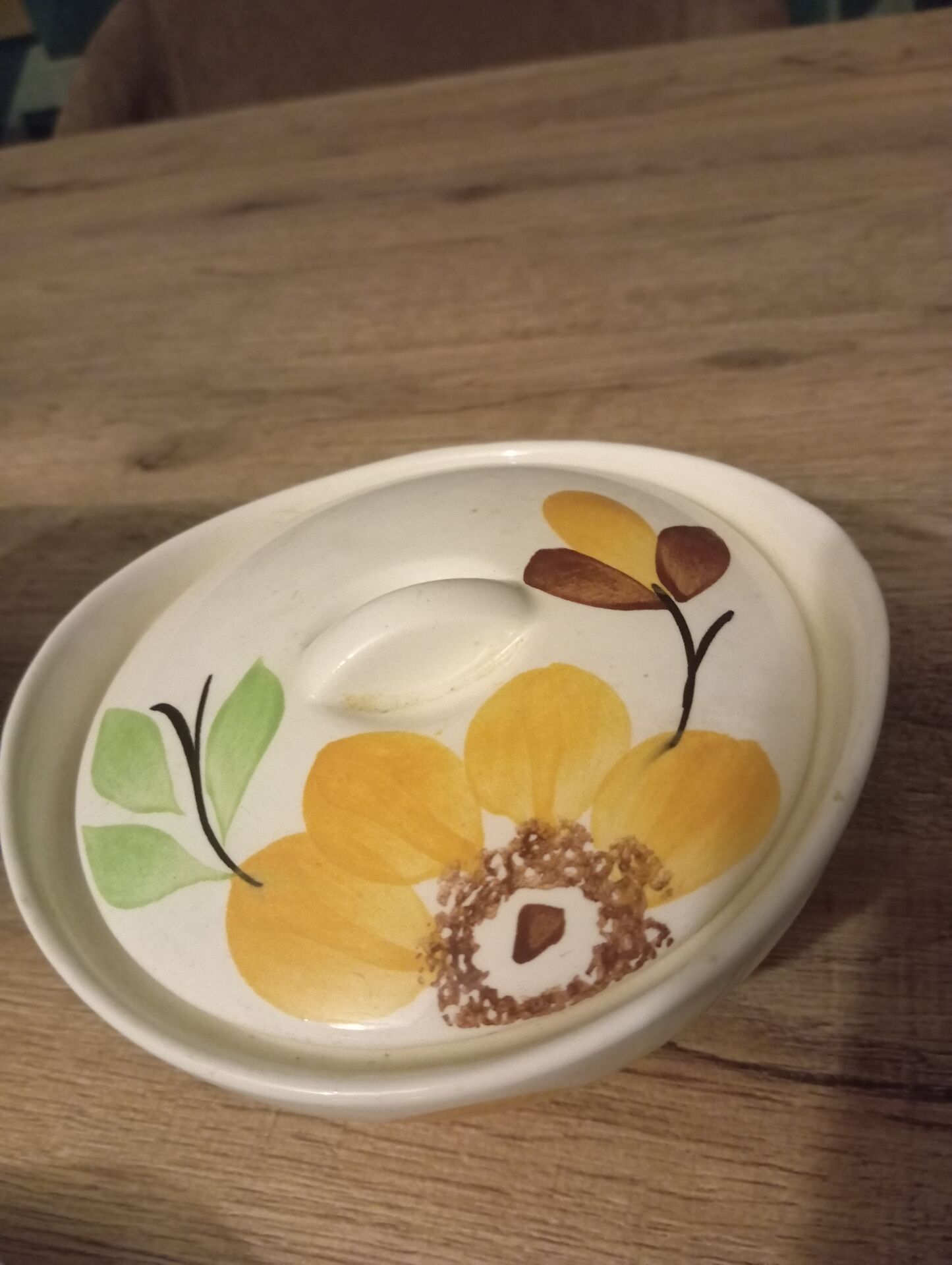 Gien set model Sunflowers and Lodi. 1970s