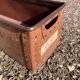 Industrial box made of boiled cardboard and Rivet Suroy France