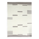 Tapis Kilim vintage à motif ethnique gris beige, 282 x 395 cm