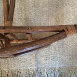 Rattan rocking horse