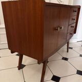 Vintage sideboard with compass feet