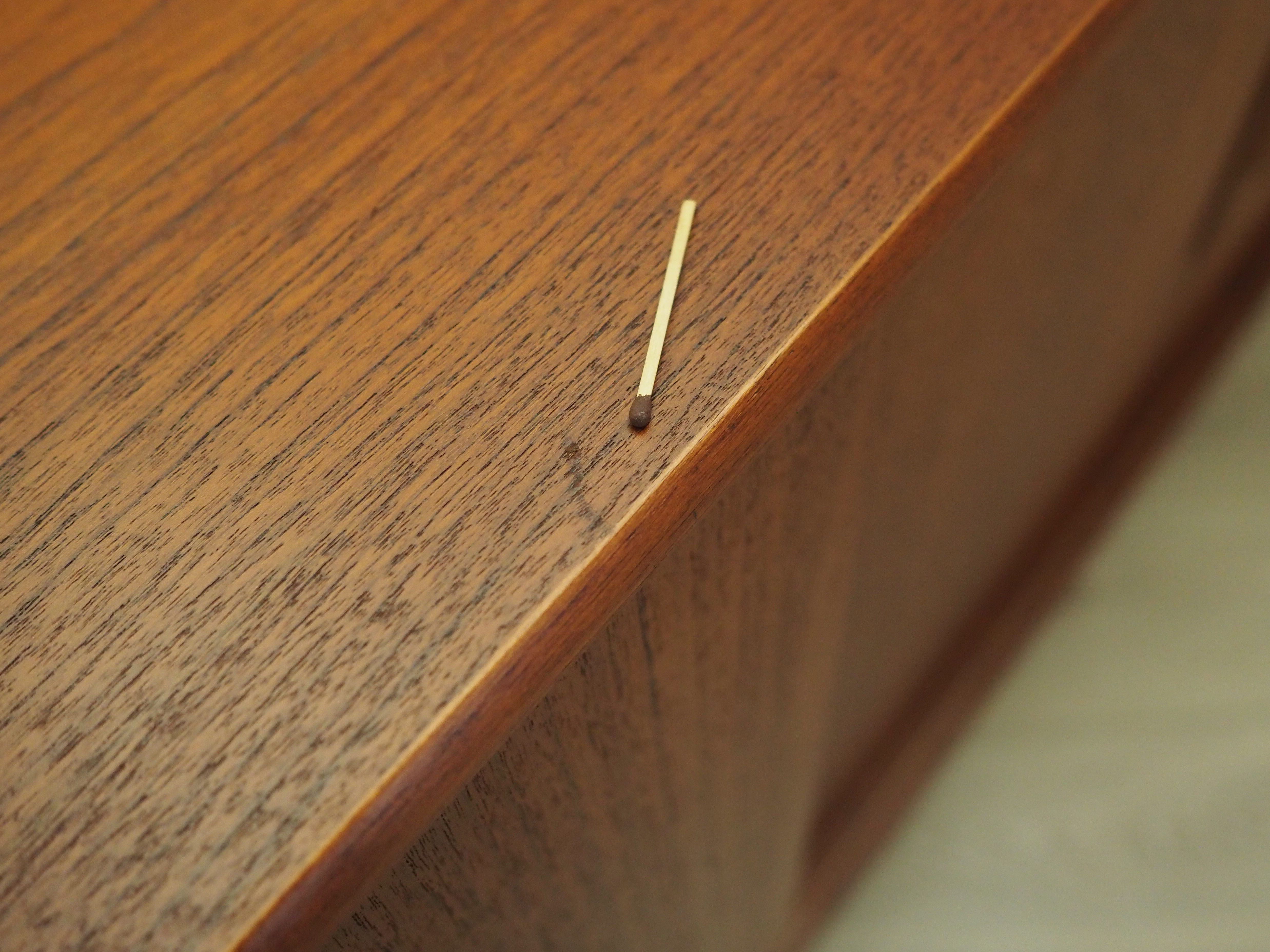 Teak sideboard, Danish design, 1970s, production: Denmark