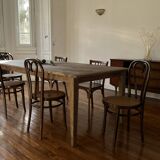 Large Provence farmhouse table in solid oak – 300 x 100 cm