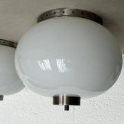 Set of Two Appliques / Ceiling lamps / Bedside table Lamps By Goffredo Reggiani