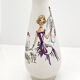 Interesting Bay Keramik ceramic vase, Germany 1970s